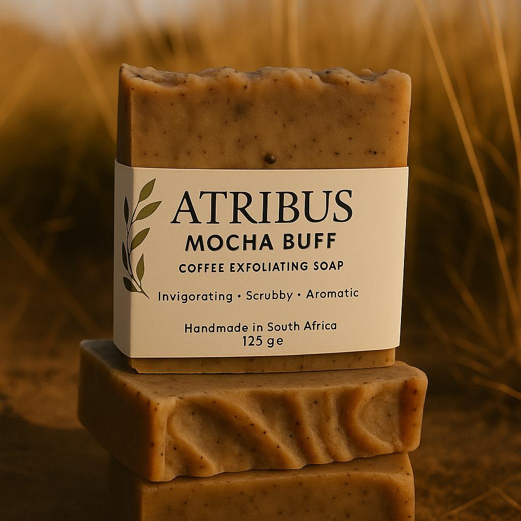Atribus Mocha Buff handmade soap